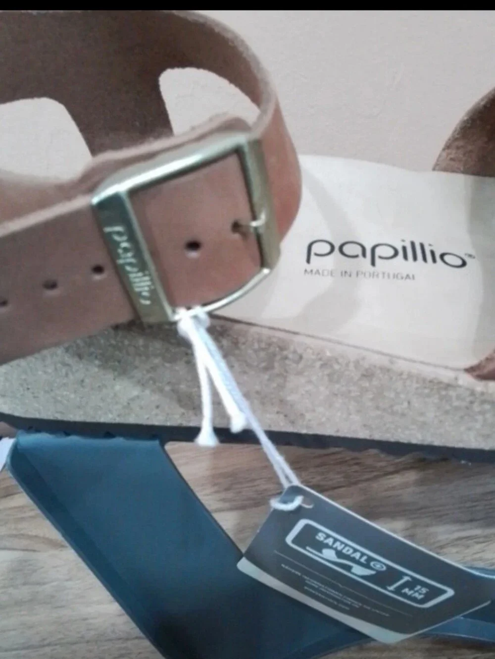 Papillio Women's Tan Suede Platform Sandals